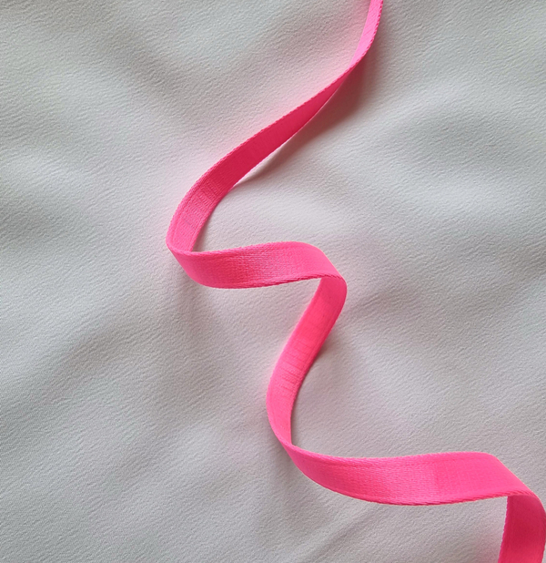 Туннельная лента бесшовная ярко-розовая