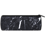 Пенал-тубус BRAUBERG с эффектом Soft Touch мягкий "Black marble" 22х8 см (2 штуки в упаковке)