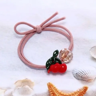 Резинка для волос 1шт «Bambi fruit», микс фруктов