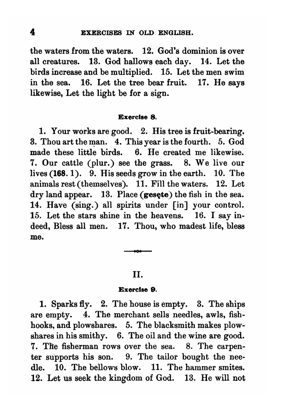 Exercises in old English | Albert S Cook
