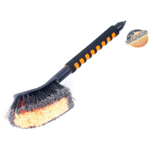 Щетка для мойки с мягкой ручкой 43 см (АВТОСТОП)