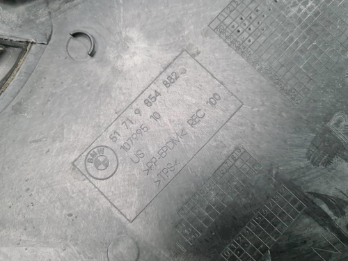 Пыльник переднего бампера правый BMW X3 G01 21-24