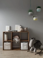 Стеллаж деревянный для книг, игрушек