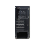 Корпус Mastero GA-01, Без БП, ATX, чёрный, бок: закалённое стекло (MST-GA-01-B)