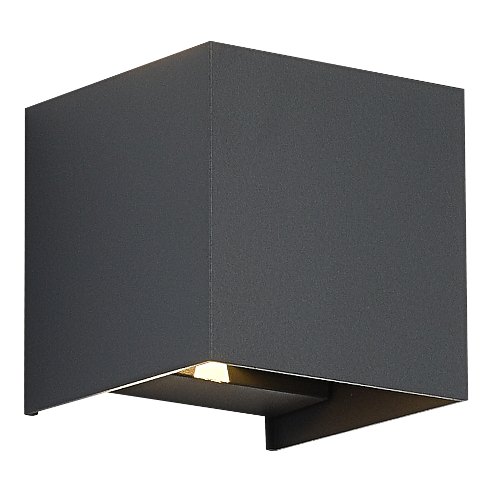 SL9513.701.01 Светильник уличный настенный ST-Luce серый/серый LED 1*10W 2700K BRIK