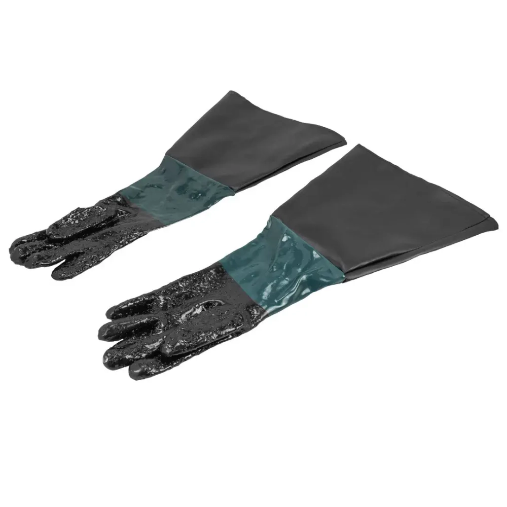 Перчатки резиновые для работ с пескоструйными аппаратами RockFORCE RF-SBC-GL