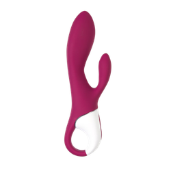 Вагинально-клиторальный вибратор с нагревом Satisfyer Heated Affair (с приложением)