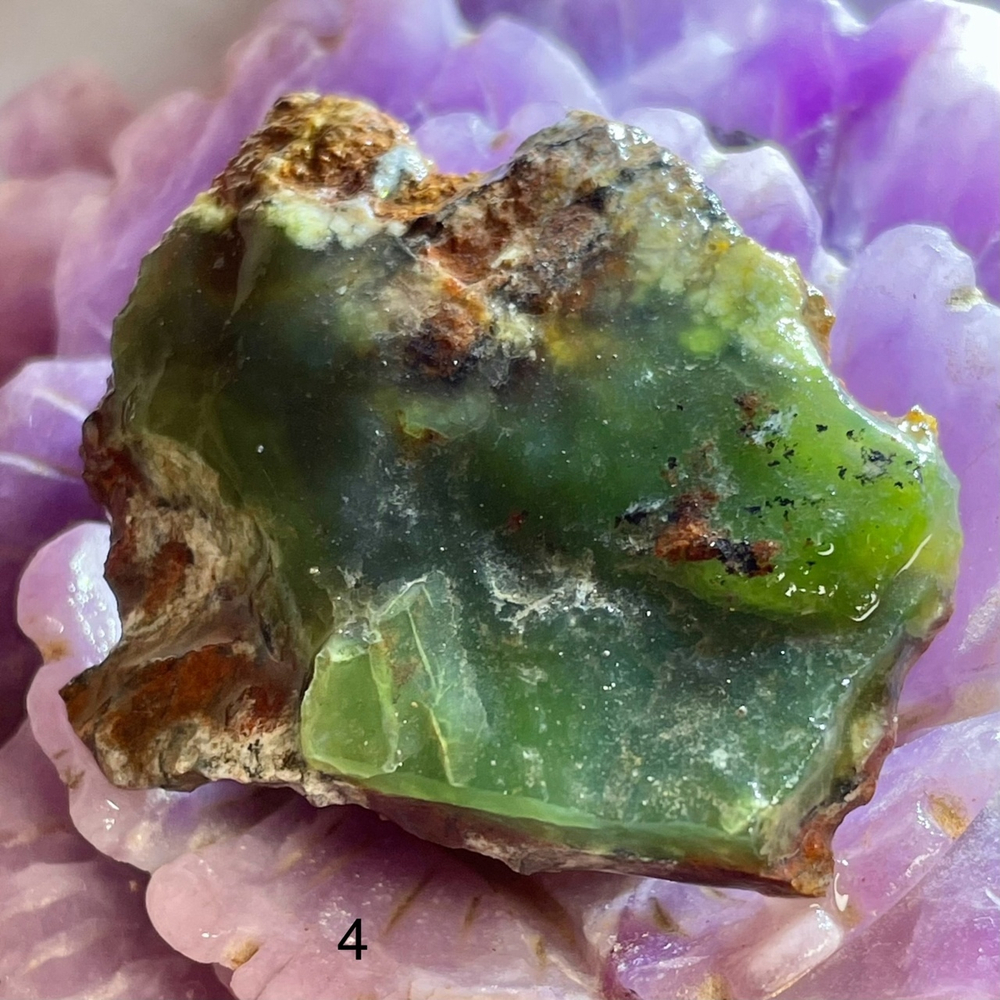 44242 Хризопраз Срез 27-41мм