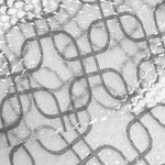 Термоскатерть 60*100см, Узоры темно-серые