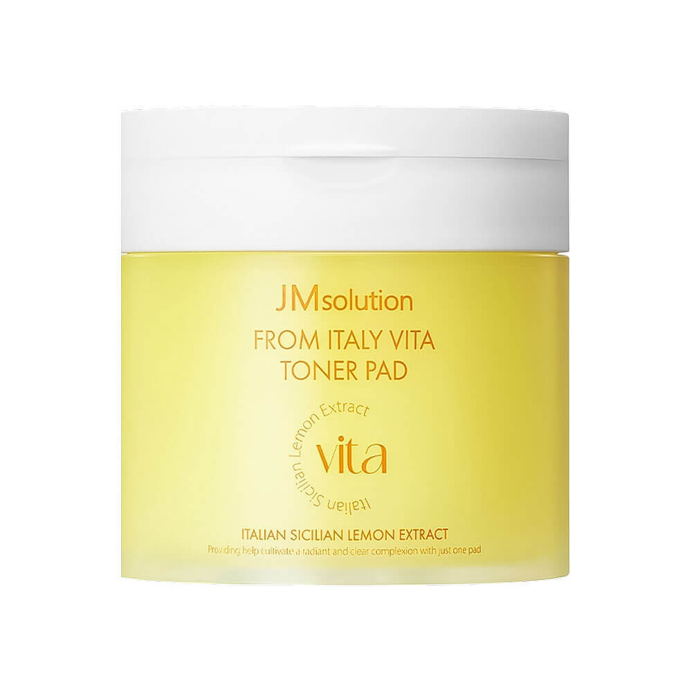 Осветляющие тонер-пэды с экстрактом лимона JMsolution From Italy Vita X Large Toner Pad, 150 мл