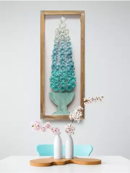 Панно на стену для интерьера 81х33 см