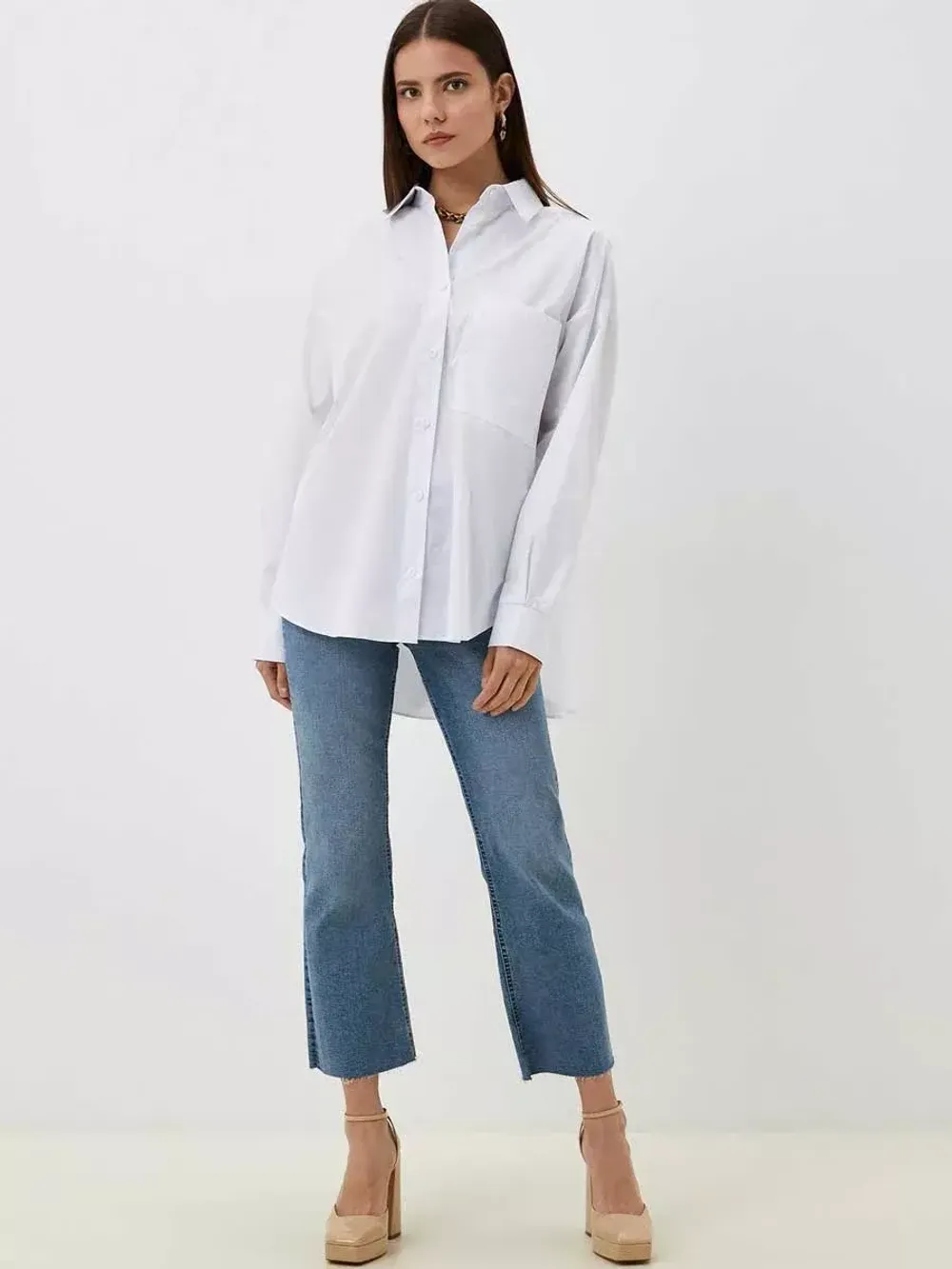 Рубашка  оверсайз