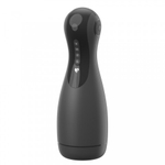 Инновационный мастурбатор Good night с имитацией орального секса от Amovibe (черный)