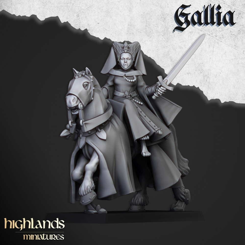 Bretonnia Mount Damsel 2