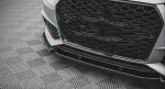 Карбоновая губа для AUDI A4 S4 B9 2018 - 2019 Ауди аэродинамический обвес