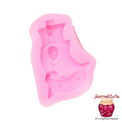 Молд силиконовый "Пиратский корабль", 8*5,7 см