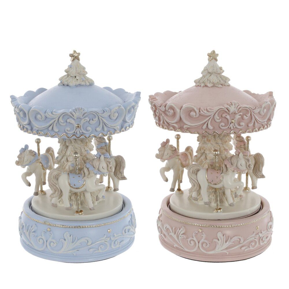 GAEM Фигурка декоративная "Карусель" (муз, движ), L11 W11 H18 см, 2в.