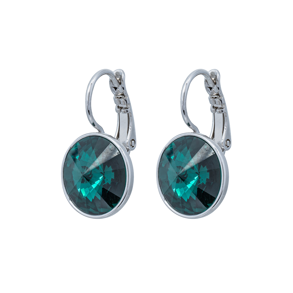Серьги Fiore Luna Emerald A1903.18 G/S
