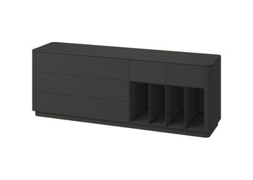 Тумба Tammi 5 ящиков 4 полки ширина 200 см (черный)