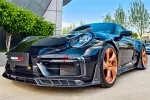 Карбоновая губа переднего бампера для PORSCHE 911 992.1 CARRERA 2019–2025