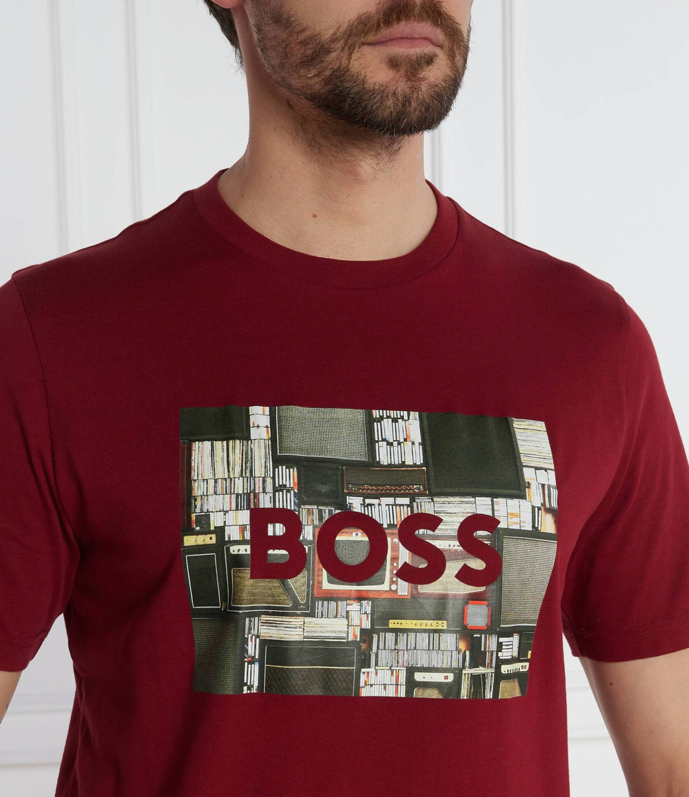 Футболка Teeheavyboss BOSS ORANGE - красный(50510009)