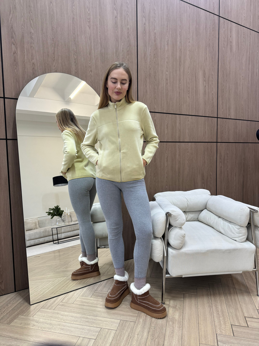 Флиска Apres Ski фисташка