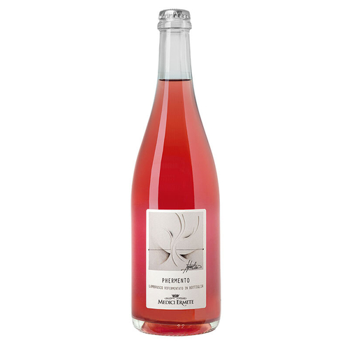 Игристое вино жемчужное розовое экстра брют "Ферменто Ламбруско ди Сорбара" 2023 11,5% 0,75 л