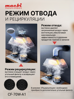 Угольный фильтр CF-70W-A1 ( в комплекте 2шт )