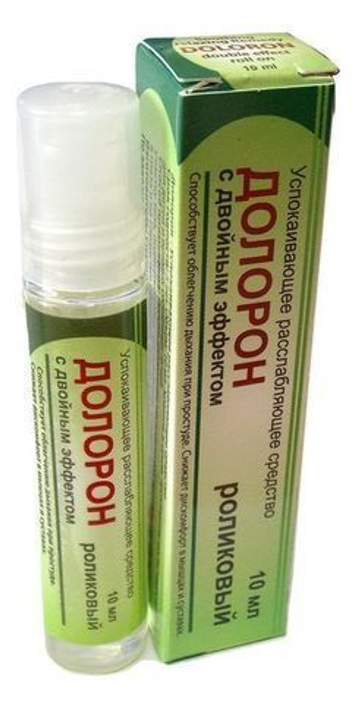 Средство Sidler Remedies Pvt. Ltd. Долорон роликовый Успокаивающее расслабляющее 10 мл