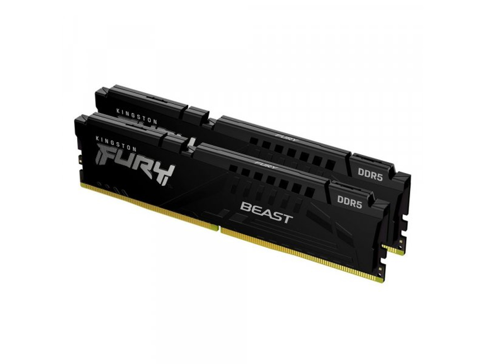 Оперативная память Kingston Fury KF552C40BBK2-64, DDR5 2х 64ГБ 5200 МГц, DIMM, RTL