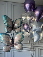 Набор шаров "Сияние бабочек " Дизайн № 3