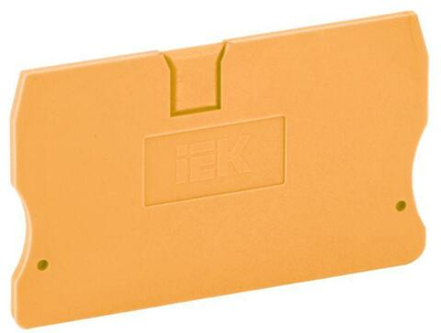 Заглушка для КПИ 2в-1.5/2.5 оранж. IEK YZN11D-ZGL-002-K09