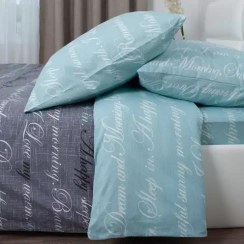 Поплин "Письмо" | ш.220 см | 115 г/м² | хлопок-100%