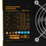 Аппарат инвертор. полуавтомат. сварки Mini MIG-140FG, 140 А, ПВ 60% Denzel