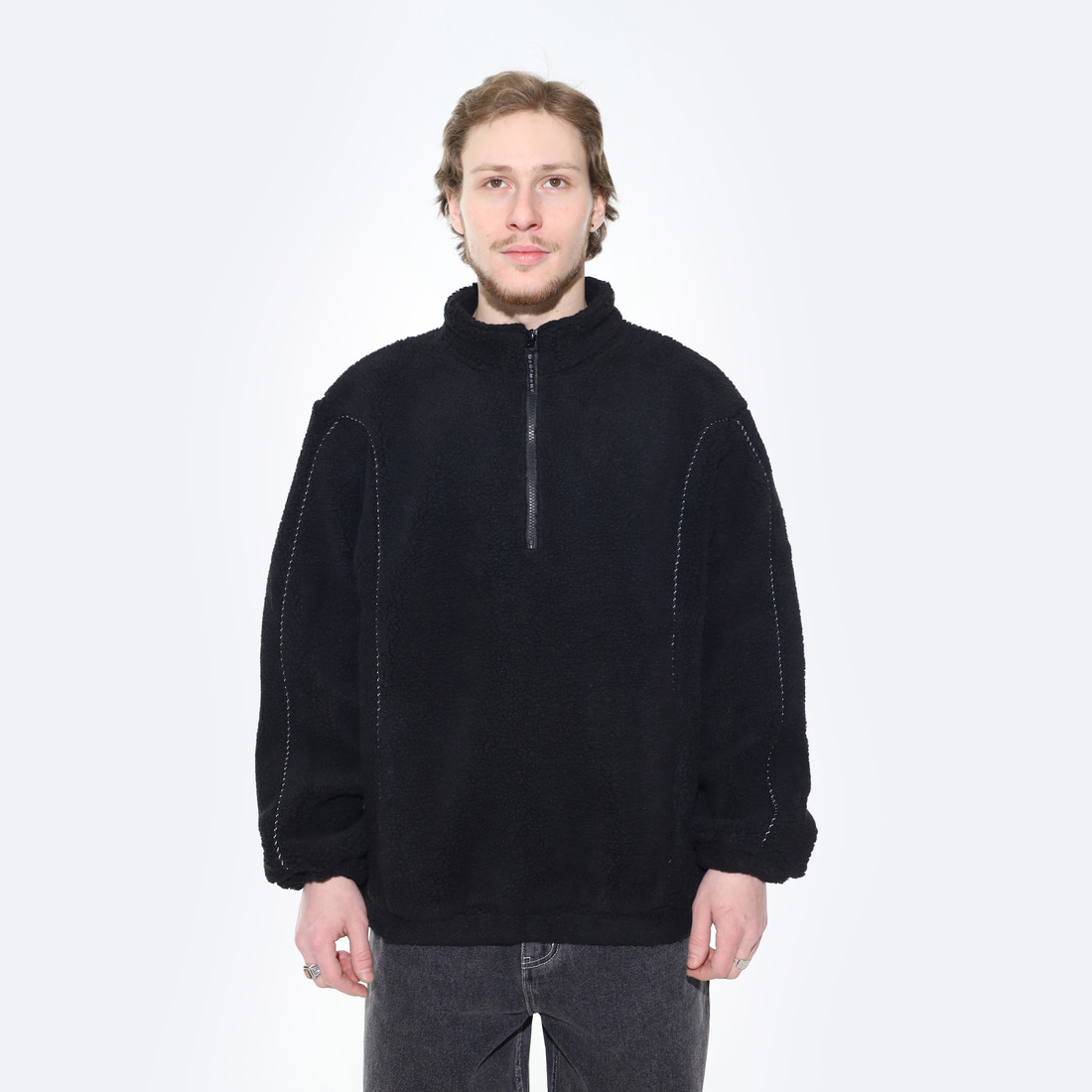 Купить Флиска Magamaev Turbofleece halfzip (black)