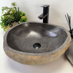 Раковина из речного камня RS-63851 (45*42*15) 0121