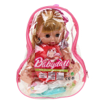 Пупс функциональный с аксесс., рюкзак WZB168-16