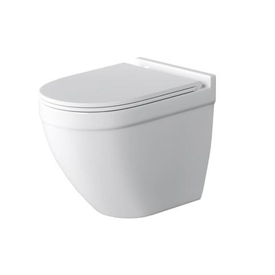 Унитаз подвесной Grossman Торнадо GR-4483SQ Безободковый с тонкой крышкой, 1 место