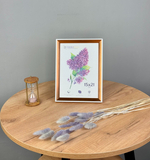 Фоторамка пластиковая 15х21 см, медный, без фактуры, арт. 1521.683813