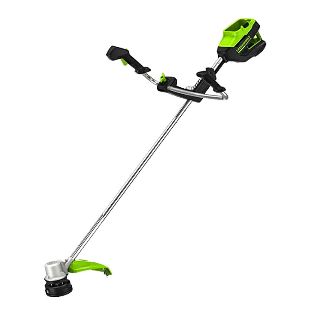 Триммер аккумуляторный Greenworks GD82BCBK5 82В (1 x 5 Ач, ЗУ) захват 450 мм, 9.6 кг, 2110707UB