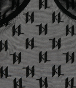 Сетевой бюстгальтер kl monogram Karl Lagerfeld - черный(235W2126)