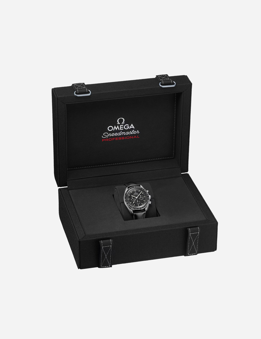 Наручные часы Omega Speedmaster Moonwatch Professinal Leather "Black"