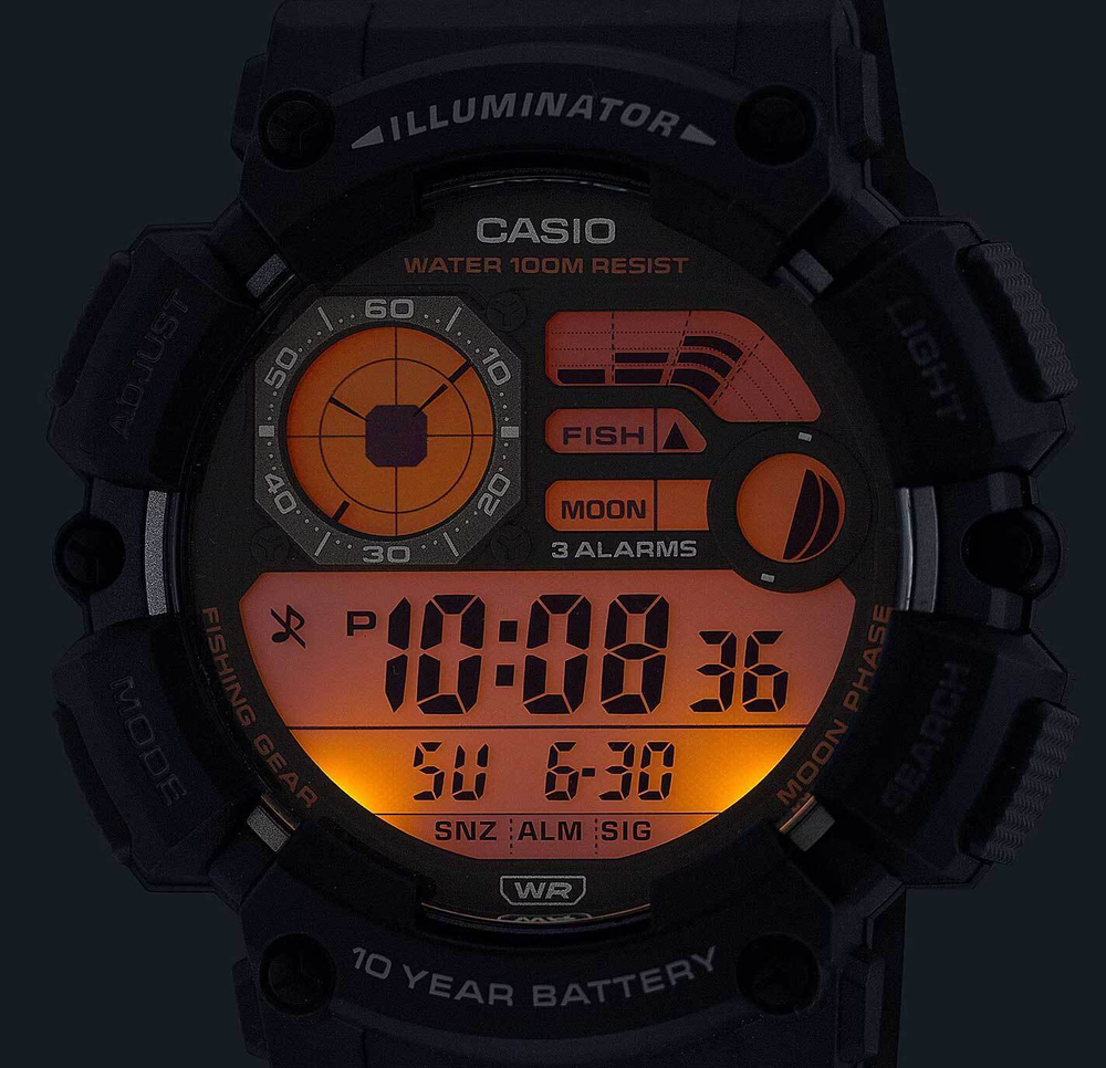 Мужские наручные часы Casio WS-1500H-1A