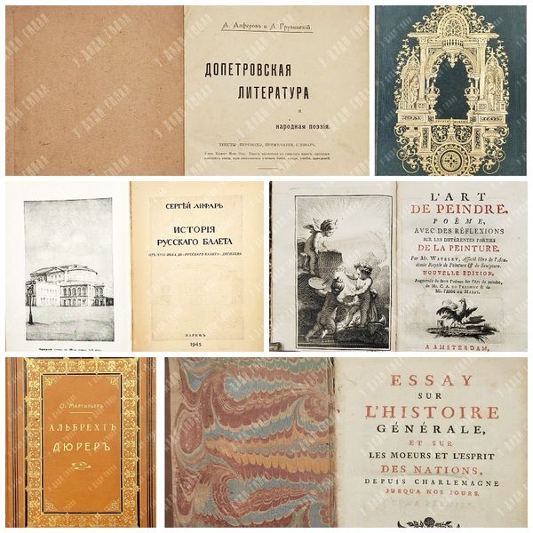 Новые поступления: Вольтер, Лифарь, Дзирардини и многое другое