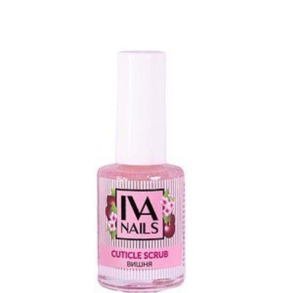 Скраб-желе для кутикулы IVA nails &quot;Вишня&quot; IVA NAILS