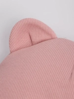 Шапка для девочки осенняя с ушками и снуд