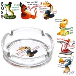 Пепельница 10,6см «Трудовые будни» 6 видов