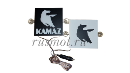 Светодиодная табличка двойная ПРЕМИУМ 24V 15х15 КАМА*