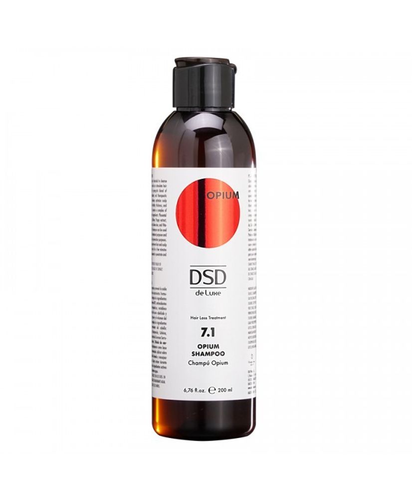 Шампунь для мягкого очищения и роста волос DSD De Luxe 7.1 Opium shampoo 200мл
