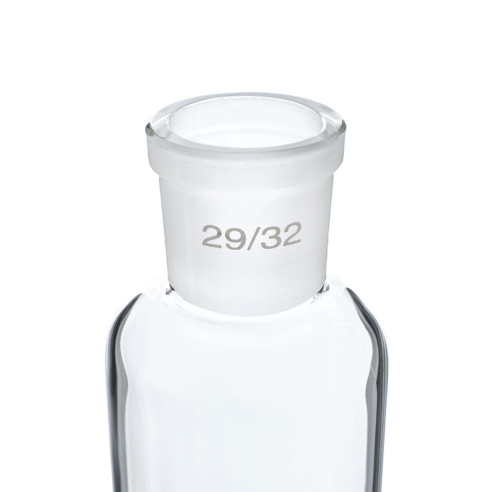 Воронка капельная цилиндрическая, 500 мл, шлиф 29/32-29/32, с PTFE краном